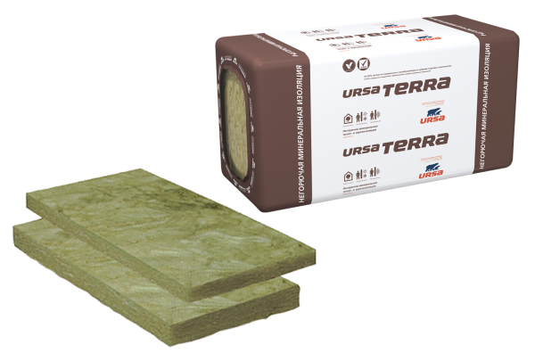 URSA TERRA 34 PN PRO – эффективная теплоизоляция, обеспечивающая комфорт